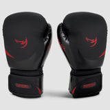 Fumetsu Ghost S3 Guantes de boxeo para niños negros/rojos