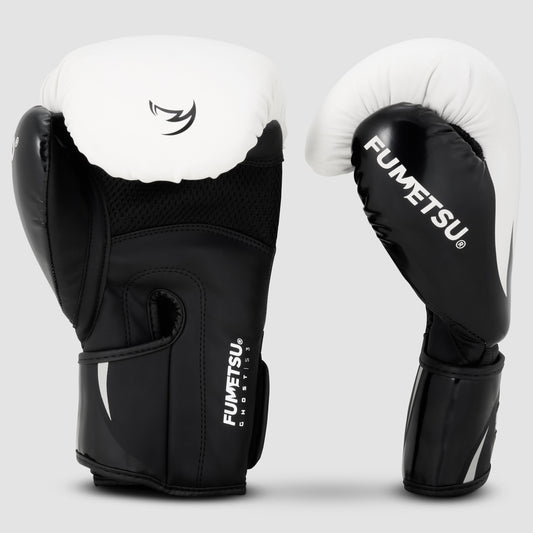 White/Black/Grey Fumetsu Ghost S3 Boxing Gloves