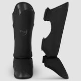 Fumetsu Ghost S3 Thai Shin Guards Negro/Negro