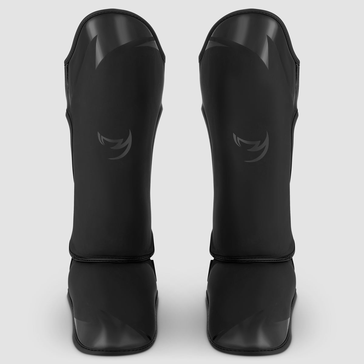 Fumetsu Ghost S3 Thai Shin Guards Negro/Negro