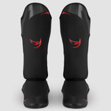 Fumetsu Ghost S3 Thai Shin Guards Black/Red