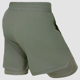 Fumetsu Icon Dual Layer Training Shorts Sand