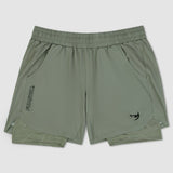 Fumetsu Icon Dual Layer Training Shorts Sand