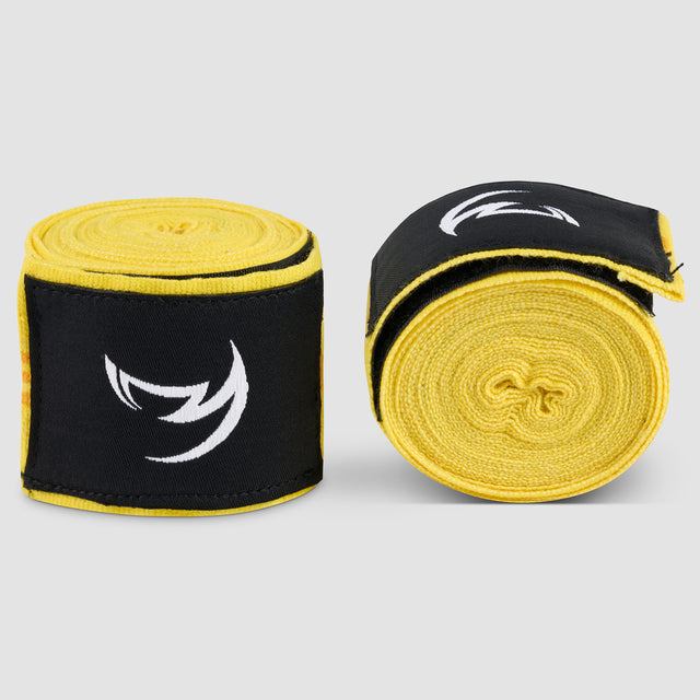 Yellow Fumetsu Icon Hand Wraps   