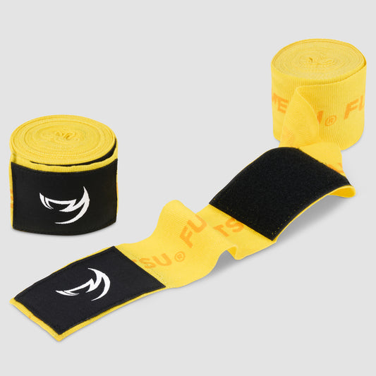 Yellow Fumetsu Icon Hand Wraps