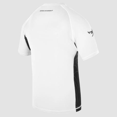 White/Black Fumetsu Icon Short Sleeve Rash Guard
