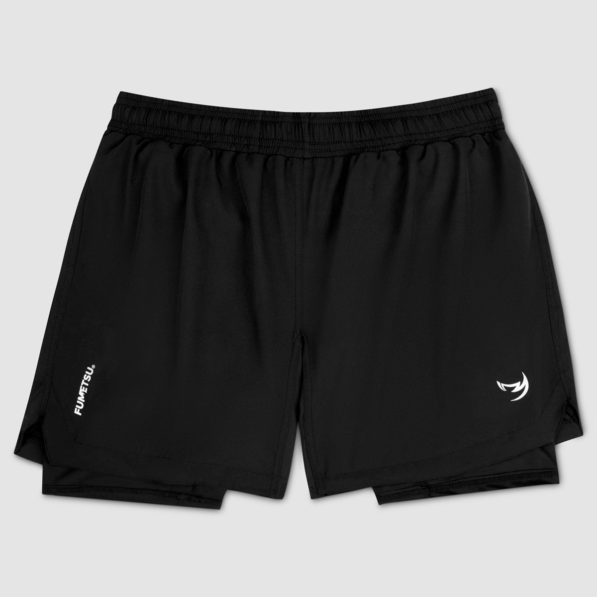Black Fumetsu Origins Dual Layer Shorts   