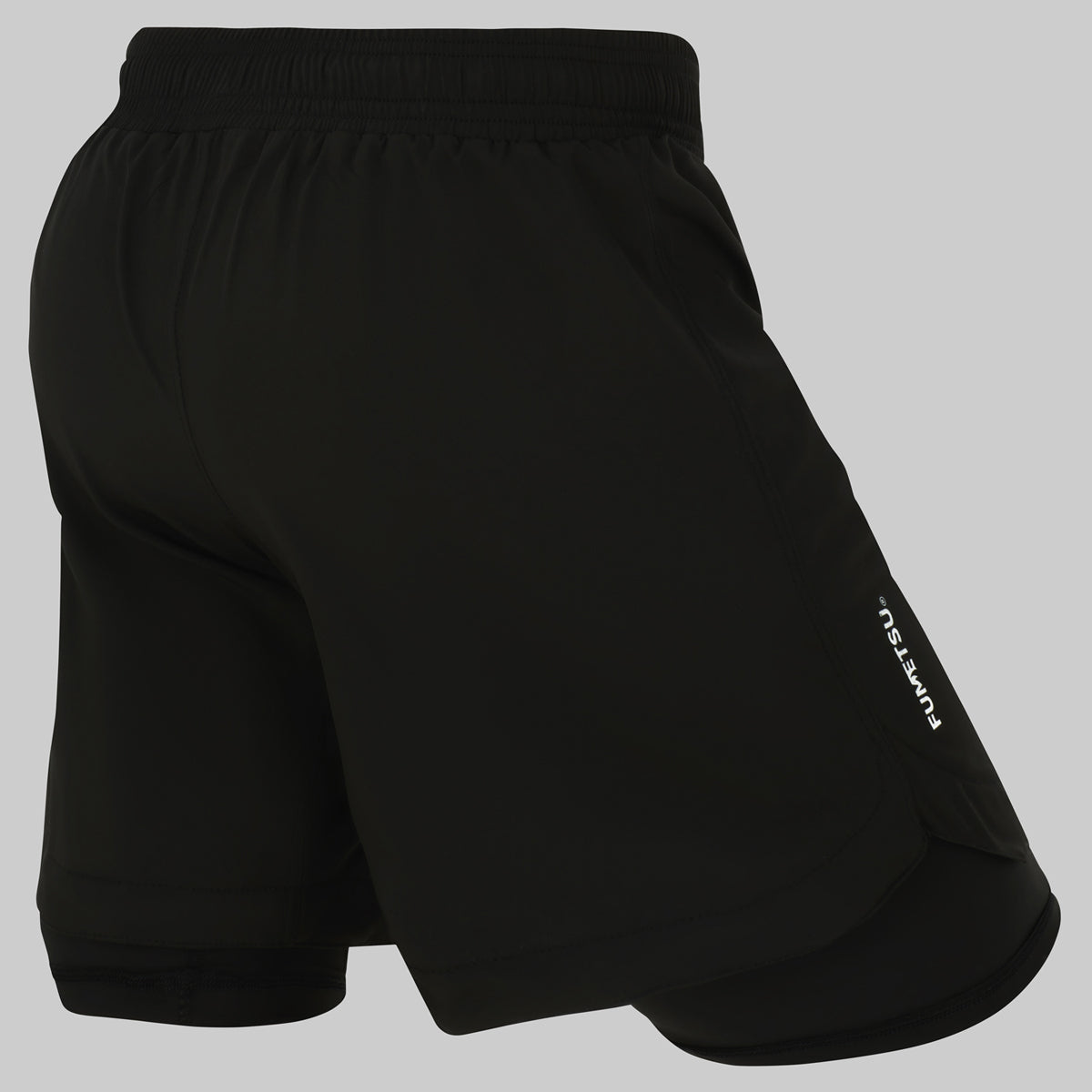Black Fumetsu Origins Dual Layer Shorts   