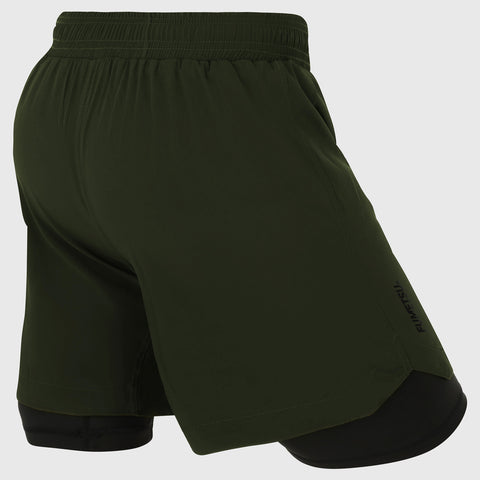 Khaki Fumetsu Origins Dual Layer Shorts