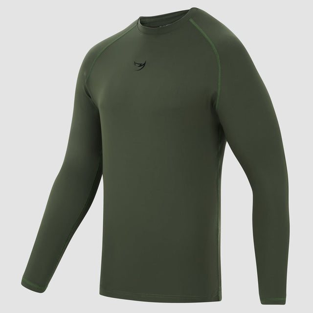 Fumetsu Origins Long Sleeve Rash Guard Khaki