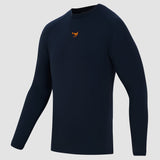 Fumetsu Origins Long Sleeve Rash Guard Navy