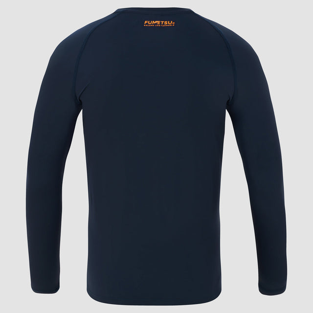 Fumetsu Origins Long Sleeve Rash Guard Navy