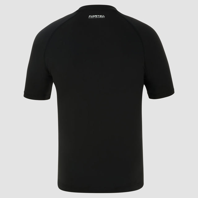 Fumetsu Origins Short Sleeve Rash Guard Black
