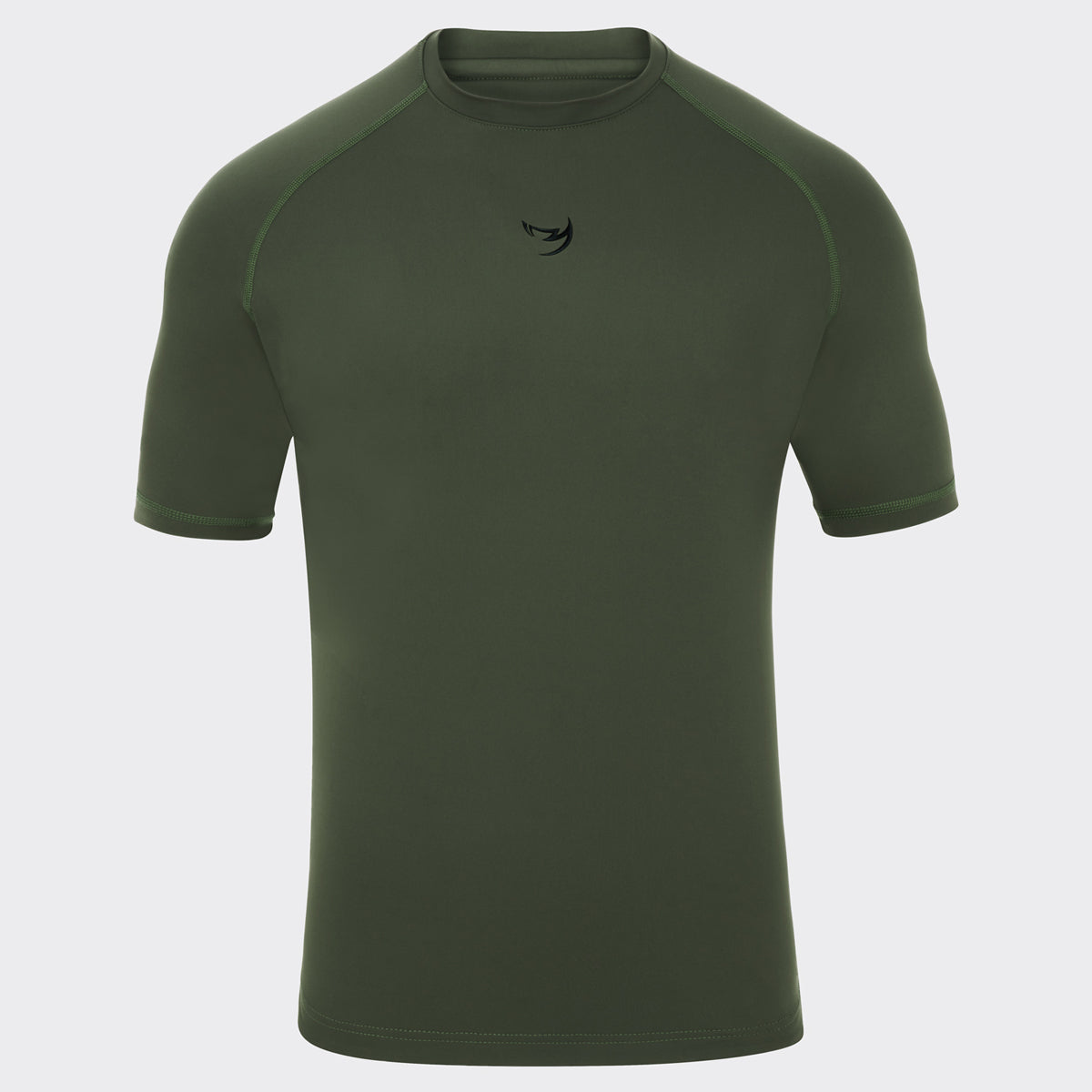 Khaki Fumetsu Origins Short Sleeve Rash Guard   