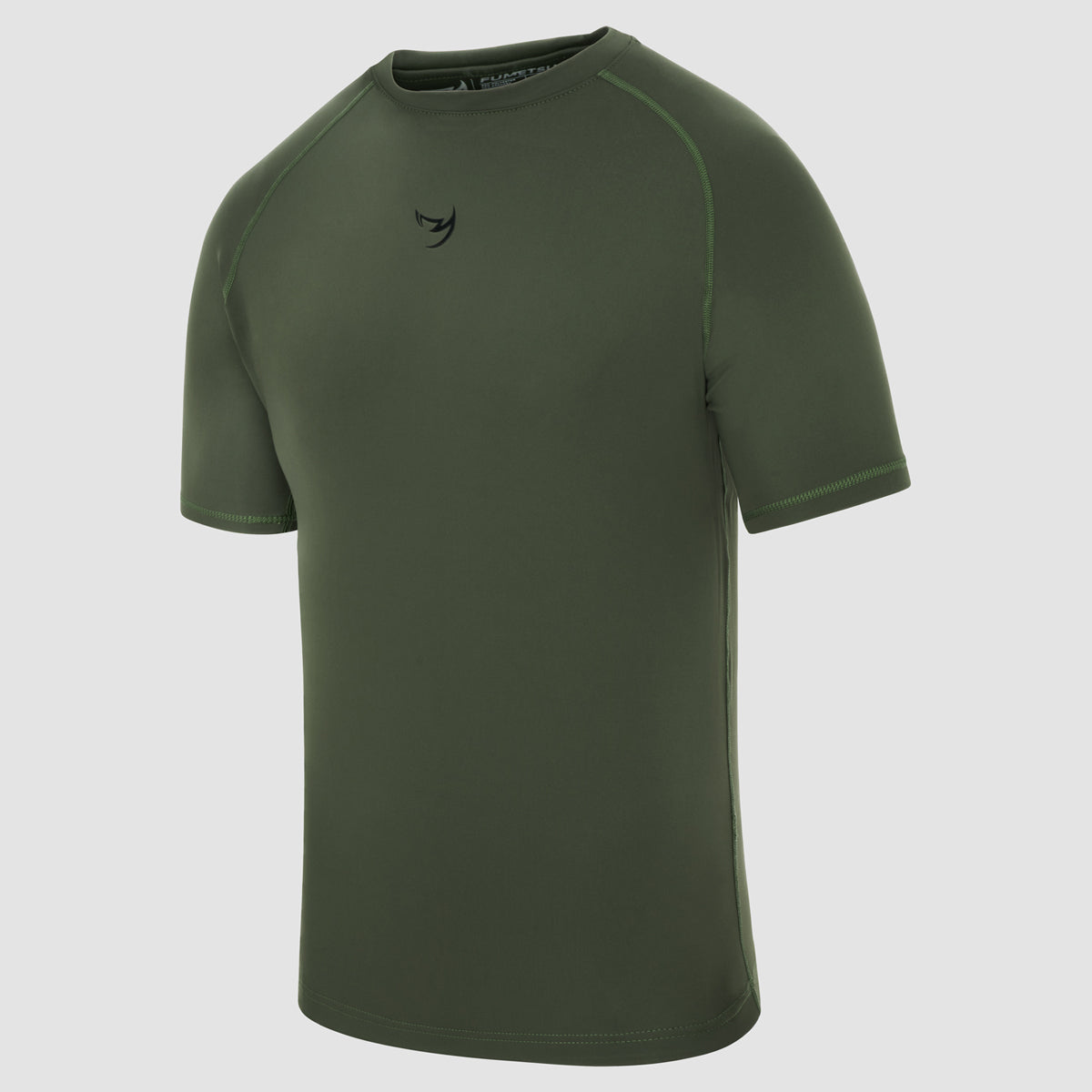 Fumetsu Origins Short Sleeve Rash Guard Khaki
