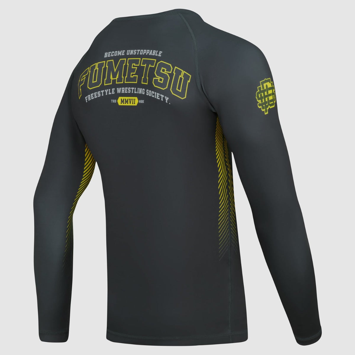 Fumetsu Varsity Long Sleeve Fresh Guard Grau Grau
