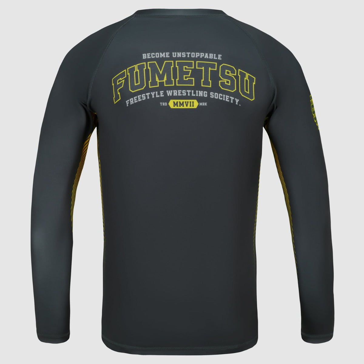Fumetsu Varsity Long Sleeve Fresh Guard Grau Grau