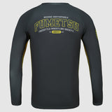 Fumetsu Varsity Long Sleeve Fresh Guard Grau Grau