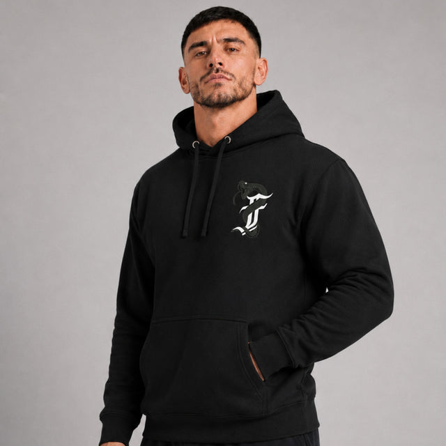 Fumetsu Anaconda Hoodie Black/Green Lifestyle 2