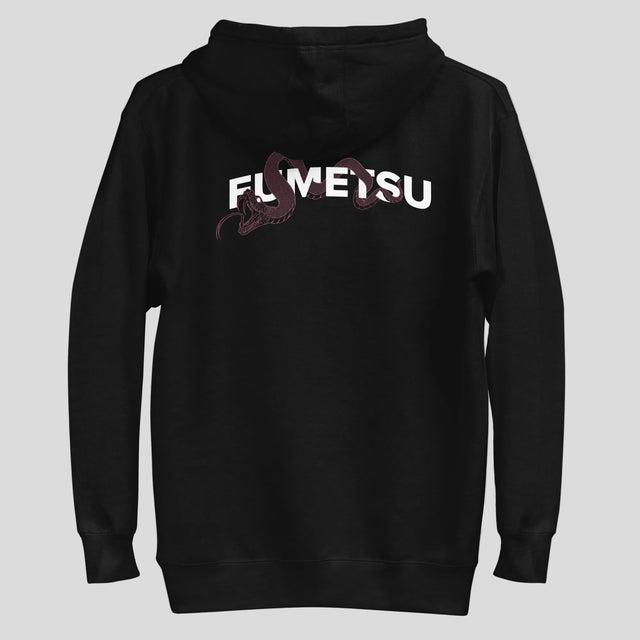 Fumetsu Anaconda Hoodie Black/Red Back