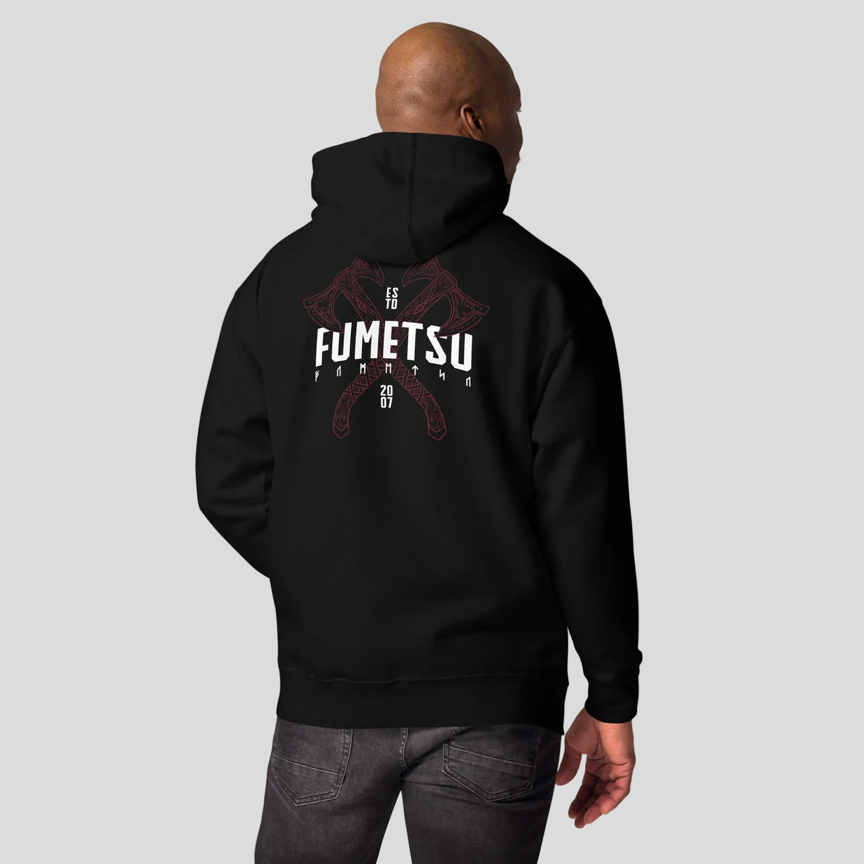 Fumetsu Berserker Hoodie Black/Red Lifestyle 2