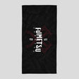 Fumetsu Berserker Large Towel Black