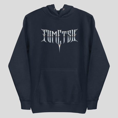 Fumetsu Brushed Metal Hoodie Navy