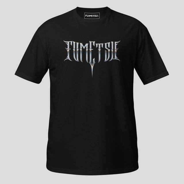 Fumetsu Brushed Metal T-Shirt Black