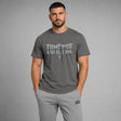 Fumetsu Brushed Metal T-Shirt CharcoalLifestyle 1