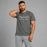 Fumetsu Brushed Metal T-Shirt CharcoalLifestyle 2