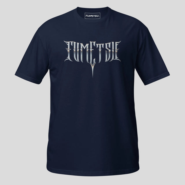 Fumetsu Brushed Metal T-Shirt Navy