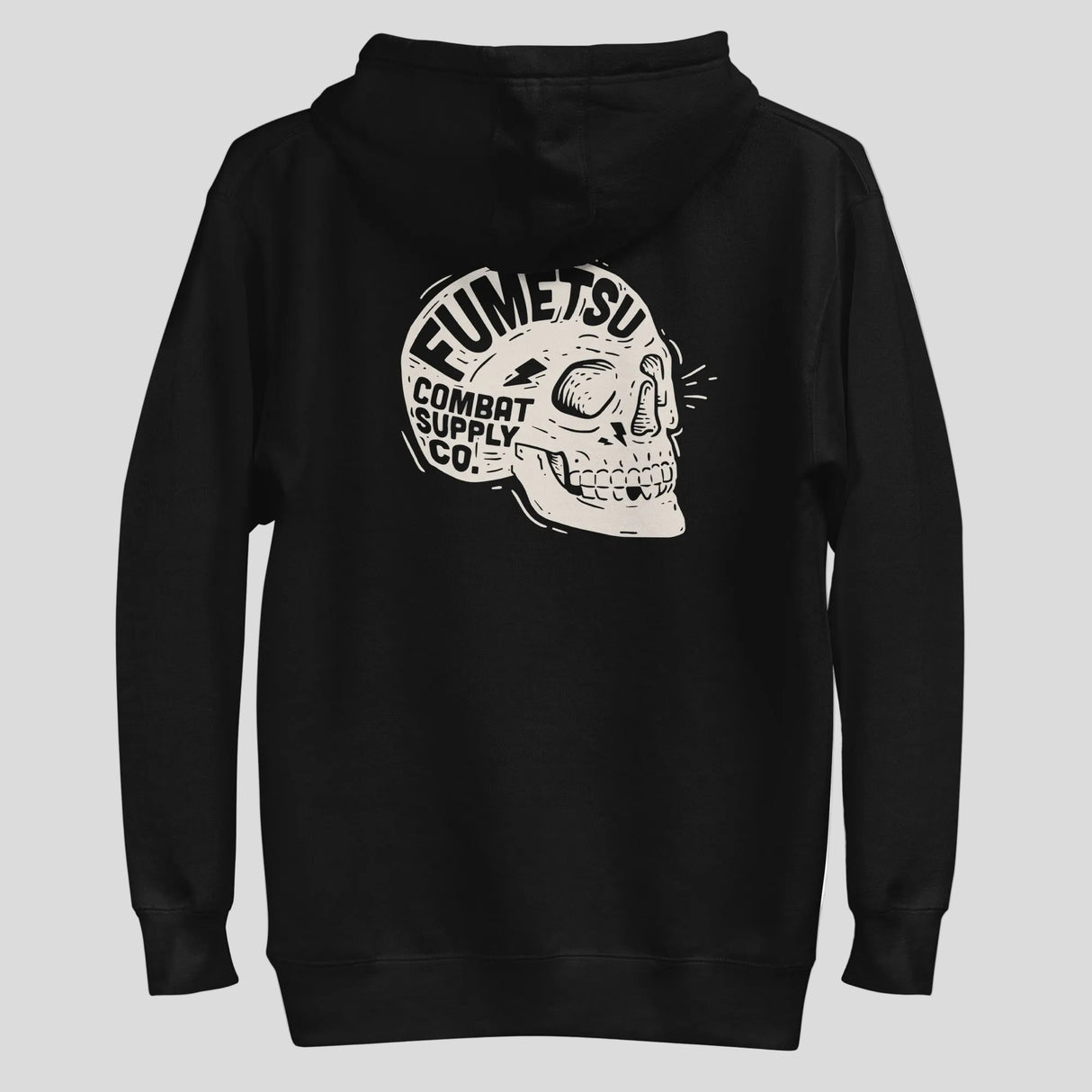Fumetsu Combat Mind Hoodie Black Back