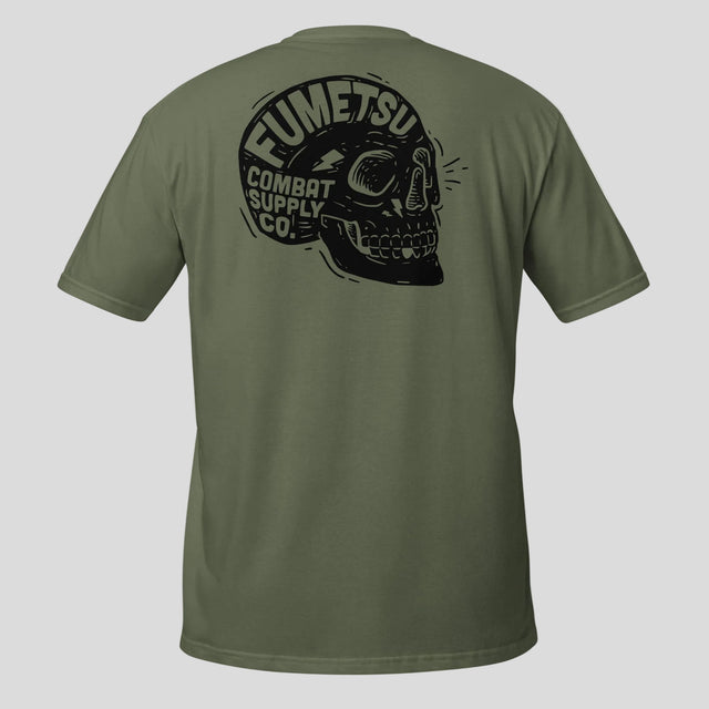 Fumetsu Combat Mind T-Shirt Khaki Back