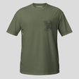 Fumetsu Death From Above T-Shirt Military Green