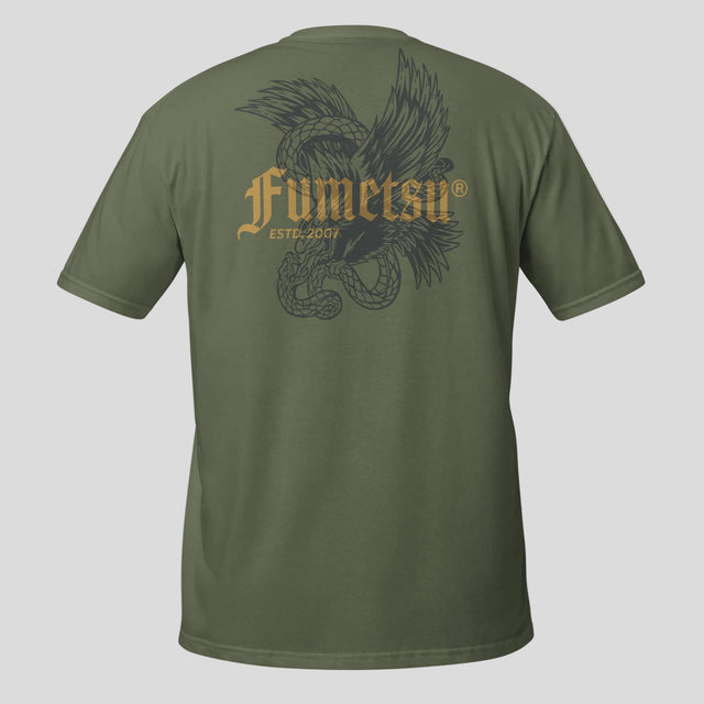 Fumetsu Death From Above T-Shirt Military Green Back