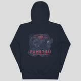 Fumetsu Dragon Slayer Hoodie Navy Back