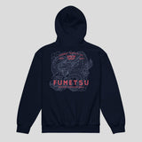 Fumetsu Dragon Slayer Kids Hoodie Navy Back