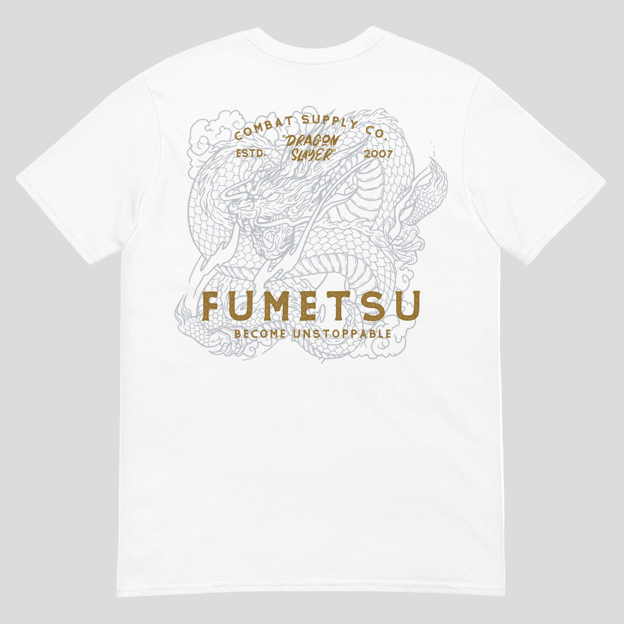 Fumetsu Dragon Slayer T-Shirt White Back