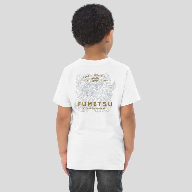 Fumetsu Dragon Slayer Toddler T-Shirt White Back