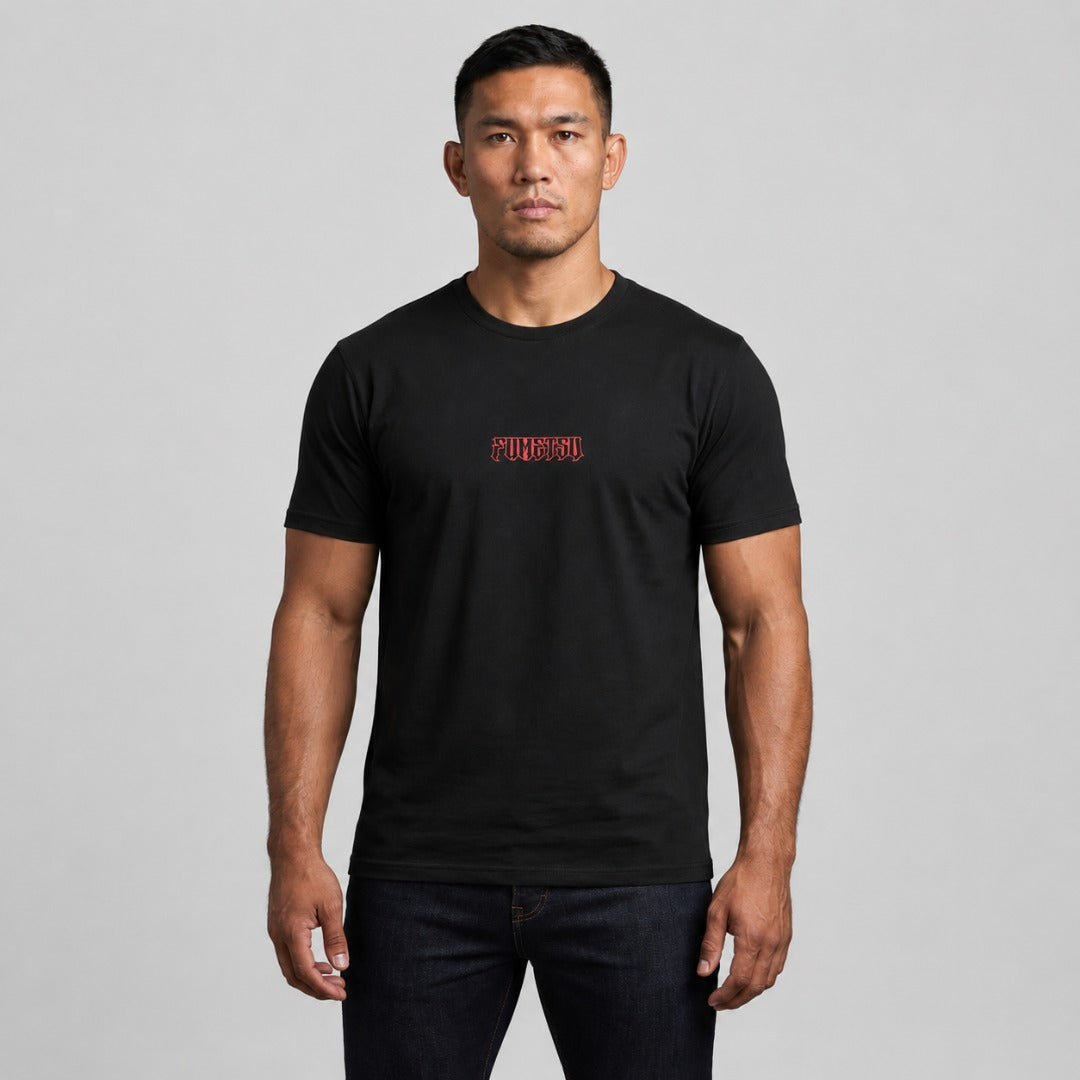Fumetsu Immortal Tiger T-Shirt Black/Red