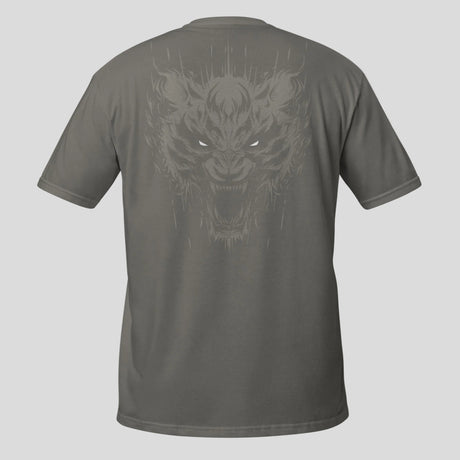 Fumetsu Immortal Tiger T-Shirt Grey Back