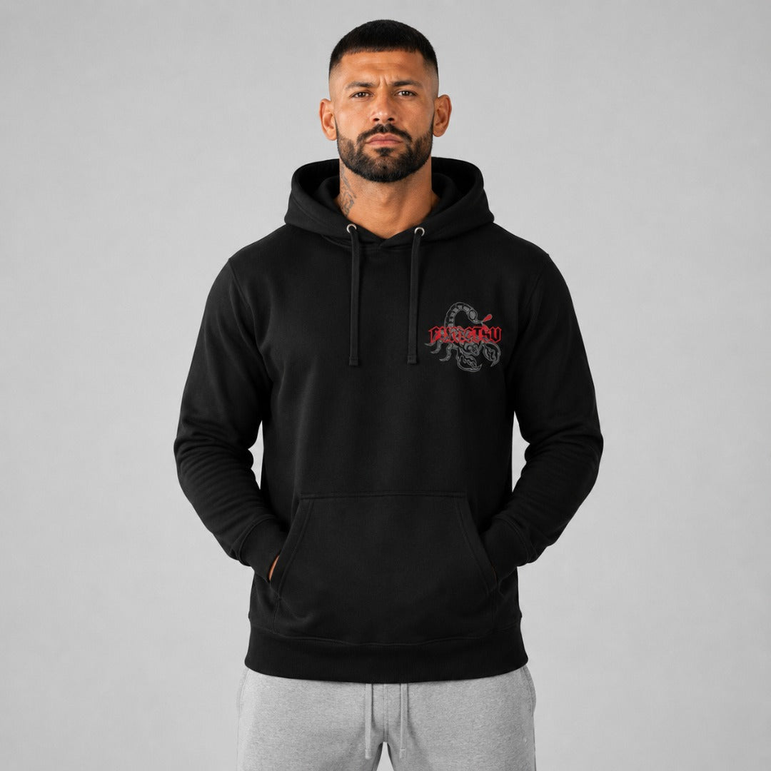 Fumetsu Inked - Scorpion Hoodie Black/Red