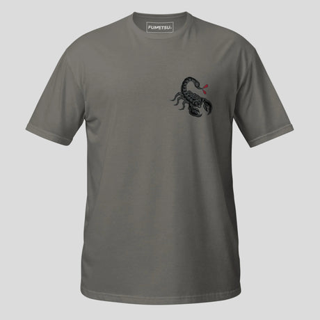Fumetsu Inked - Scorpion T-Shirt Charcoal/Red