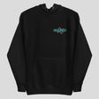 Fumetsu Inked - Snake Hoodie Black/Teal