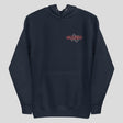 Fumetsu Inked - Snake Hoodie Navy/Red