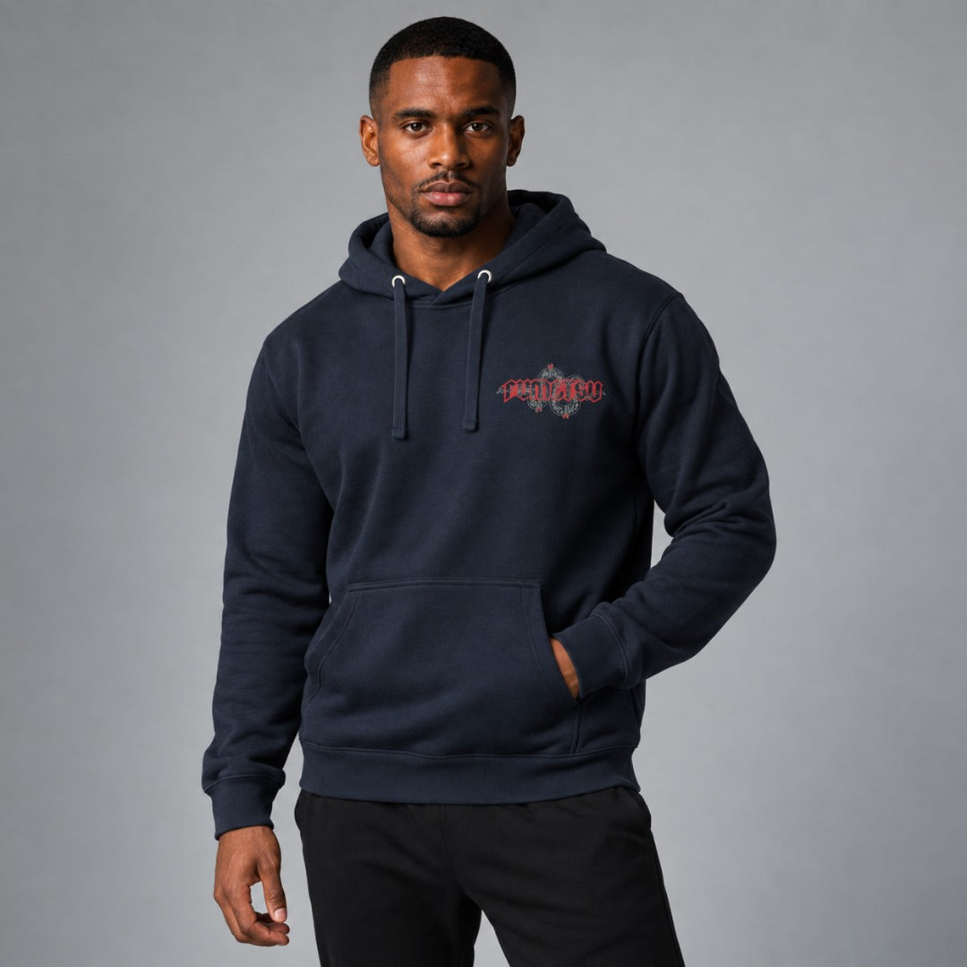 Fumetsu Inked - Snake Hoodie Navy/Red Lifestyle 3