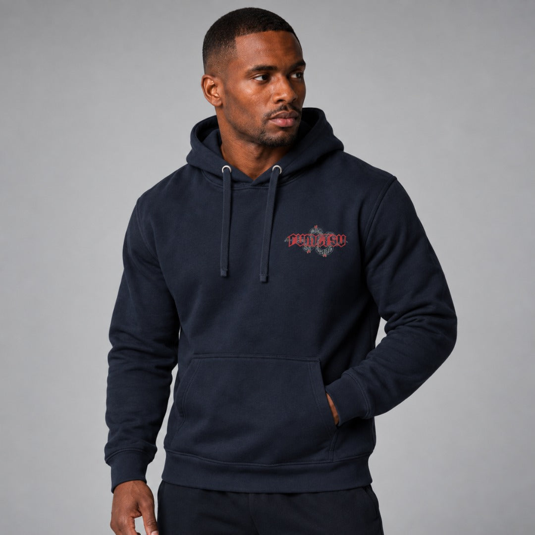 Fumetsu Inked - Snake Hoodie Navy/Red Lifestyle 1