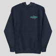 Fumetsu Inked - Snake Hoodie Navy/Teal