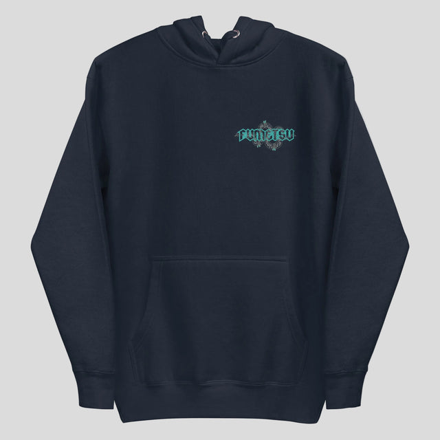 Fumetsu Inked - Snake Hoodie Navy/Teal