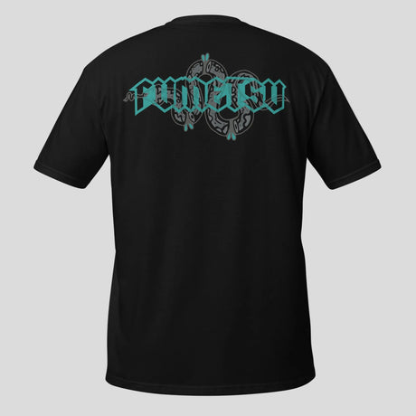 Fumetsu Inked - Snake T-Shirt Black/Grey/Teal Back